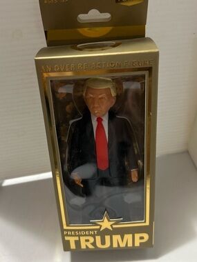 President Collectible Action Figure - Black & Red